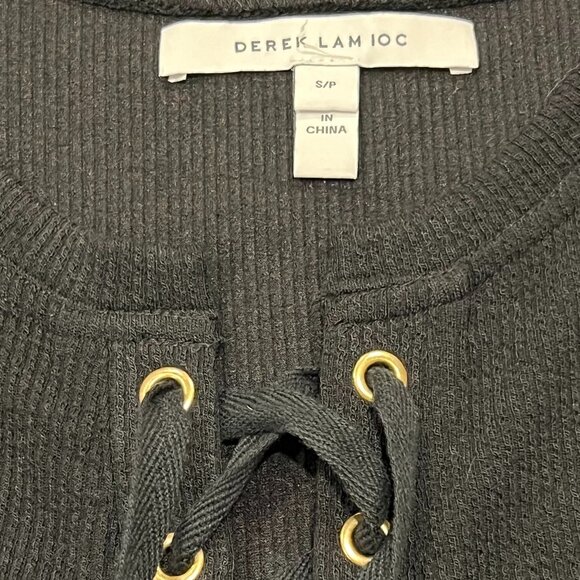 Derek Lam Tank Style Mini Dress, Black S - Picture 5 of 8